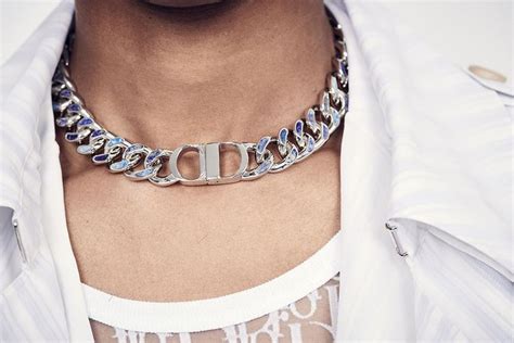 men's jewelry dior|christian dior men's necklace.